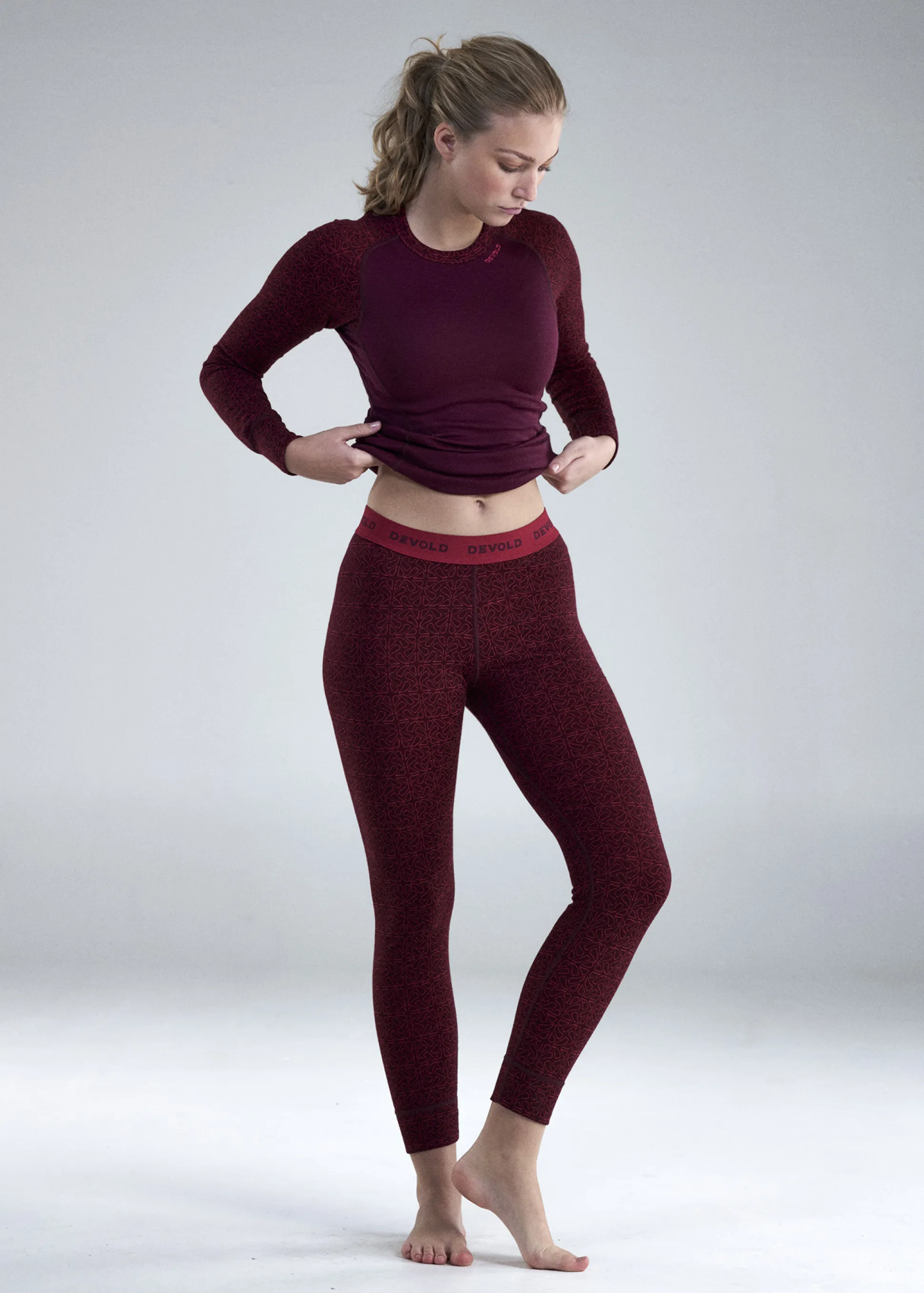 Fashion Duo Active Merino 205 Longs Wmn Dame Ullongs